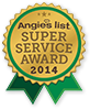 Angie's List Super Service Award 2014